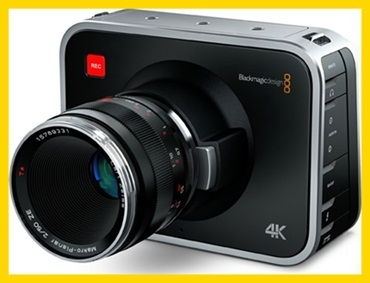 Blackmagic camera 4k hire equipment
