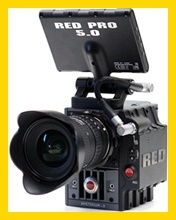 Red Scarlet rental in Italy